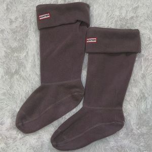 Hunter winter boots socks size ML